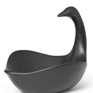 Dekorativní mísa SWAN CENTREPIECE černá