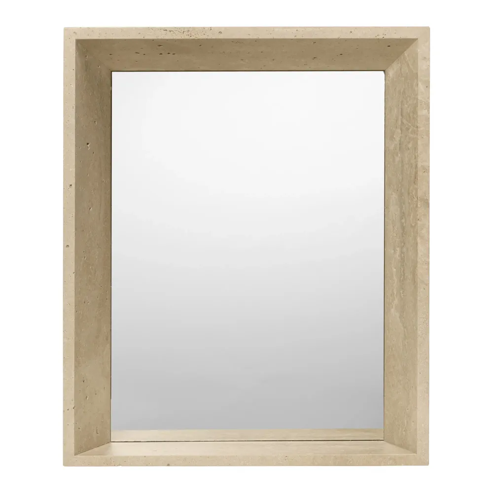 Zrcadlo Lancet, Travertine