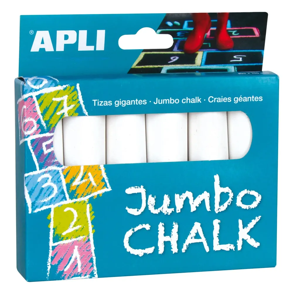 Jumbo křída – 6 kusů