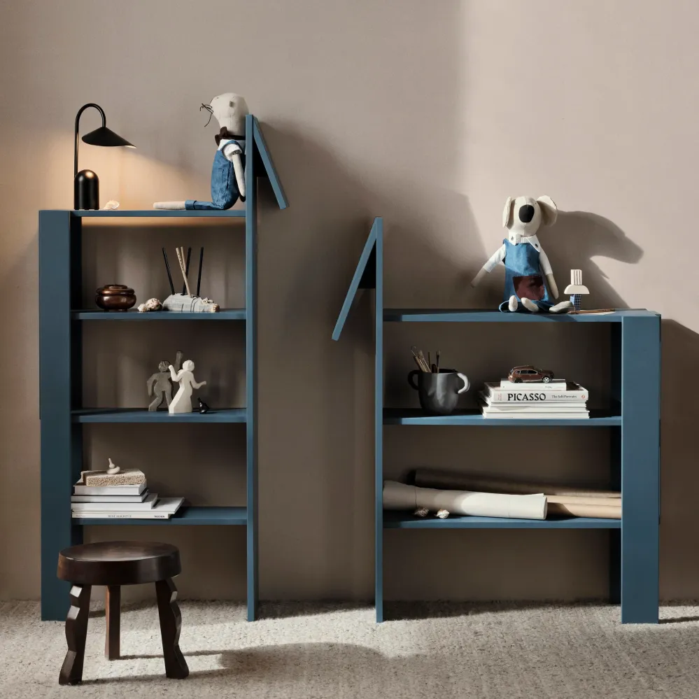 Dětská knihovna Giraffe, Dark Blue