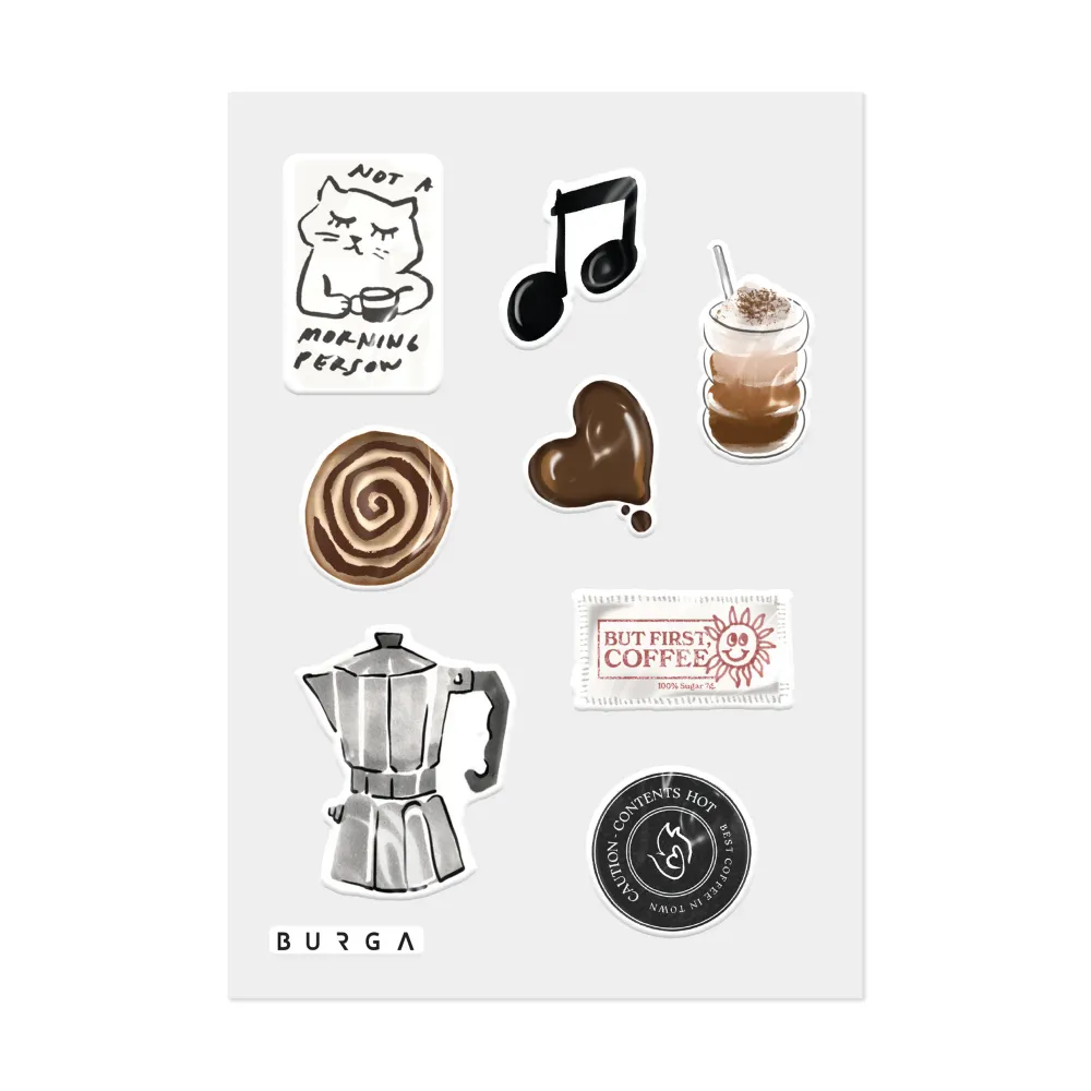 Oat Milk Please - 3D samolepky